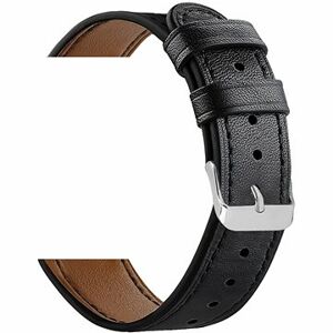 Eternico Leather Band universal Quick Release 22mm čierny