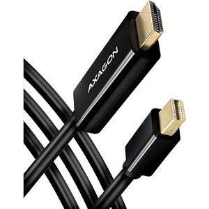 AXAGON RVDM-HI14C2, Mini DisplayPort -> HDMI 1.4 cable 1,8 m, 4K/30 Hz