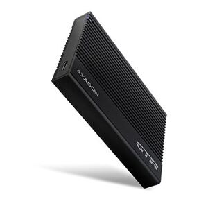 AXAGON EE25-GTR, RIBBED box 2.5" HDD / SSD, USB-C 10 Gbps