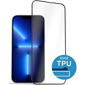 AlzaGuard 2.5D Glass with TPU Frame na iPhone 13 Pro Max/ 14 Plus čierne