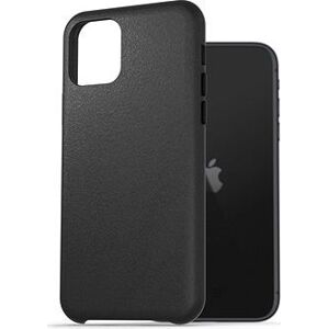AlzaGuard Genuine Leather Case na iPhone 11 čierny