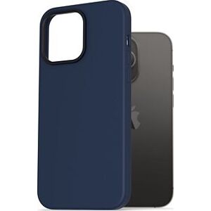 AlzaGuard Silicone Case Compatible with Magsafe na iPhone 14 Pro Max modrý