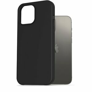 AlzaGuard Premium Liquid Silicone Case na iPhone 13 Pro Max čierny