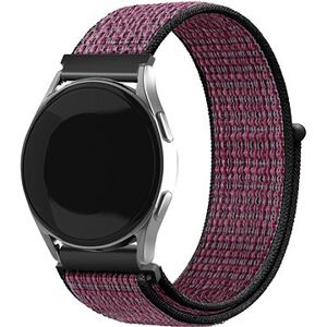 Eternico Airy Universal Quick Release 20 mm Fig Purple and Black edge
