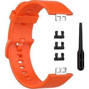 BStrap Silicone pro Huawei Watch Fit, orange