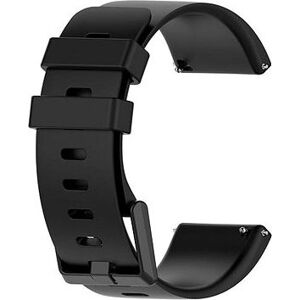 BStrap Silicone pro Fitbit Versa / Versa 2 black, velikost L