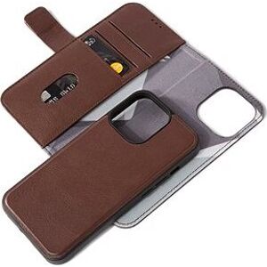Decoded Leather Detachable Wallet Brown iPhone 14 Max