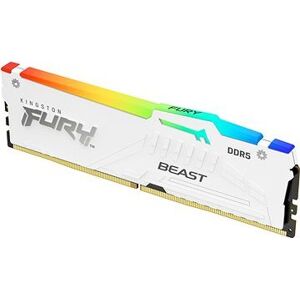 Kingston FURY 16GB DDR5 6000MHz CL40 Beast White RGB XMP