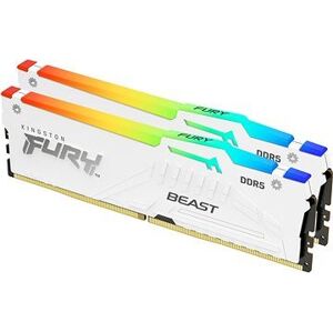Kingston FURY 64GB KIT DDR5 5200MHz CL36 Beast White RGB EXPO
