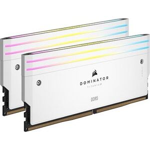 Corsair 64 GB KIT DDR5 6000 MT/s CL30 Dominator Titanium White XMP