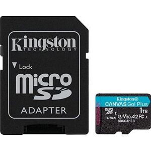 Kingston MicroSDXC 1TB Canvas Go! Plus + SD adaptér