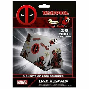 Marvel – Deadpool Merc With A Mouth – samolepky na elektroniku (35 ks)