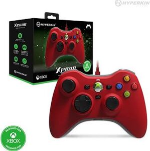 Hyperkin Xenon Wired Controller for Xbox Series|One/Windows 11|10 (Red) Officially Licensed by Xbox