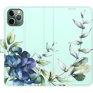 iSaprio flip puzdro Blue Flowers pre iPhone 11 Pro