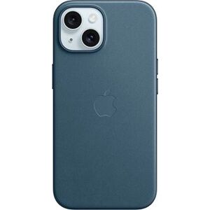 Apple iPhone 15 Kryt z tkaniny FineWoven s MagSafe tichomorsky modrý