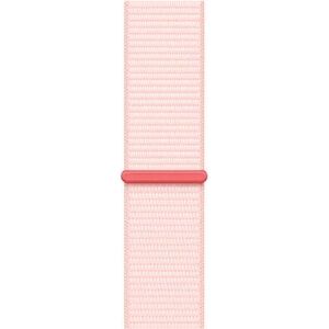 Apple Watch 41 mm svetlo ružový prevliekací športový remienok