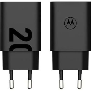 Motorola TurboPower 20 W USB-A w/ 1m USB-C cable Black