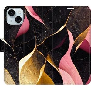 iSaprio Gold Pink Marble 02 na iPhone 15