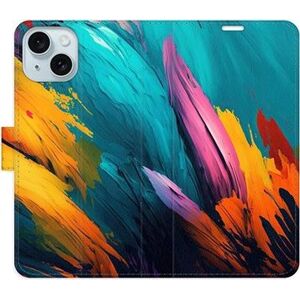 iSaprio Orange Paint 02 na iPhone 15
