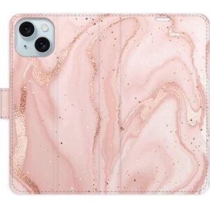 iSaprio RoseGold Marble na iPhone 15