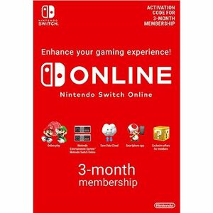 90 Days Online Membership (Individual) – Nintendo Switch Digital