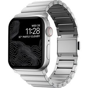 Nomad Aluminum Band Silver Apple Watch 42/44/45/Ultra 49mm