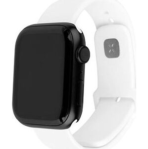 FIXED Silicone Sporty Strap pro Apple Watch 42/44/45mm bílý
