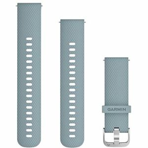 Garmin Quick Release 20 silikónový sivý (strieborná pracka)
