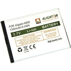 ALIGATOR A600 / A610 / A620 / A430 / A670 / A680 / VS900, Li-Ion