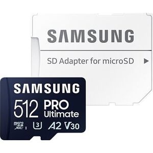 Samsung MicroSDXC 512 GB PRO Ultimate + SD adaptér