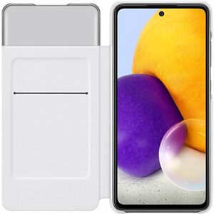 Samsung flipové puzdro S View pre Galaxy A72 biele