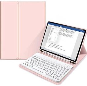 Tech-Protect SC Pen puzdro s klávesnicou na iPad 10.2" 2019/2020/2021, ružové
