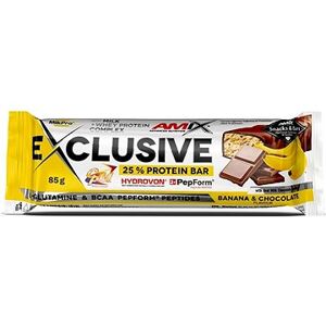 Amix Nutrition Exclusive Protein Bar, 85 g, Banana-Chocolate