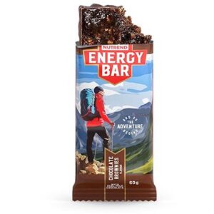 Nutrend Energy bar 60 g, čokoládové brownies