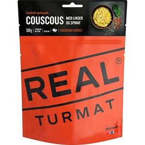 REAL TURMAT Couscous with lentils and spinach (vegan) 500 g