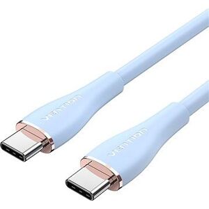 Vention USB-C 2.0 Silicone Durable 5A Cable 1 m Light Blue Silicone Type