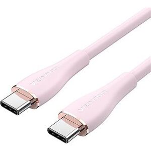 Vention USB-C 2.0 Silicone Durable 5A Cable 2 m Light Pink Silicone Type