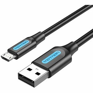 Vention USB 2.0 -> micro USB Charge & Data Cable 0,25 m Black